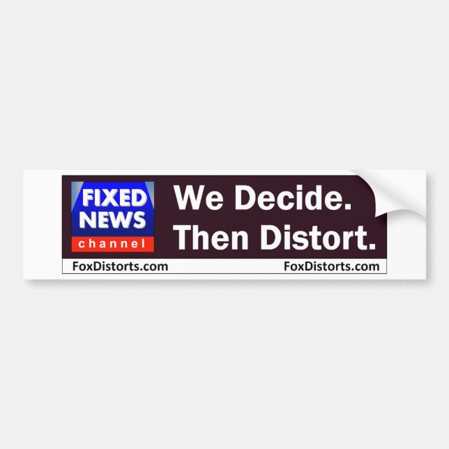 bumper sticker1 sticker (Front)