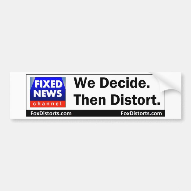 bumper sticker2 sticker (Front)