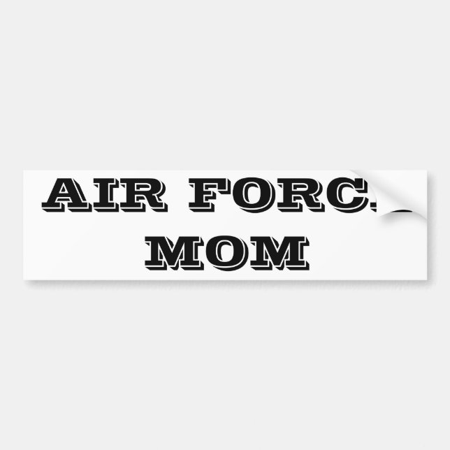 Bumper Sticker Air Force Mum (Front)