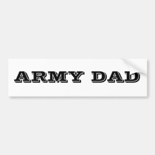 Bumper Sticker Army Dad