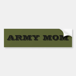 Bumper Sticker Army Mum