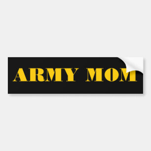 Bumper Sticker Army Mum