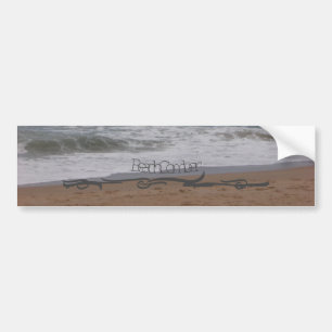 Bumper Sticker  BeachComber design style 