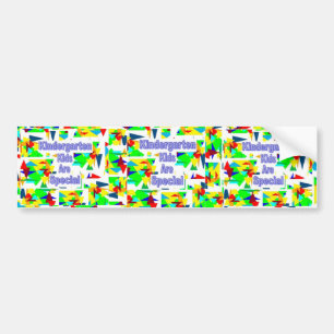 Bumper sticker,bookmark,misc. Kinderg. Sticker