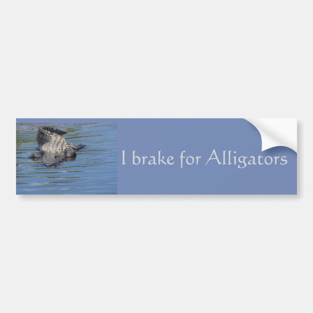 Bumper Sticker brake for Alligators (Front)