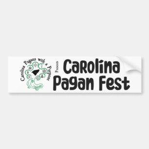 Bumper Sticker, Carolina Pagans with a Purpose Sticker