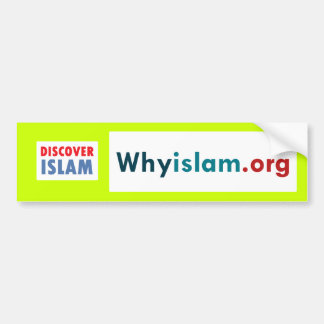 Bumper Sticker Discover Islam (2)