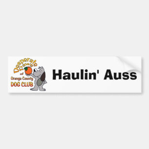 Bumper Sticker:  Haulin' Auss Sticker