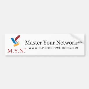 Bumper Sticker - Master Your Network
