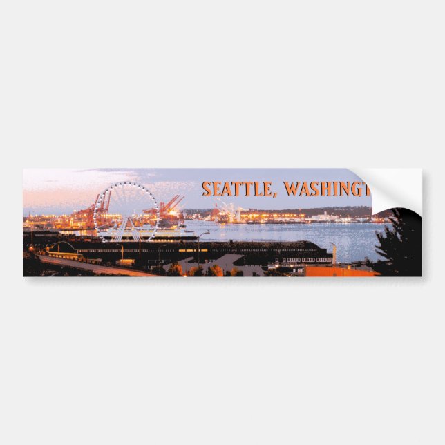 Bumper Sticker - Seattle, Washington (Front)