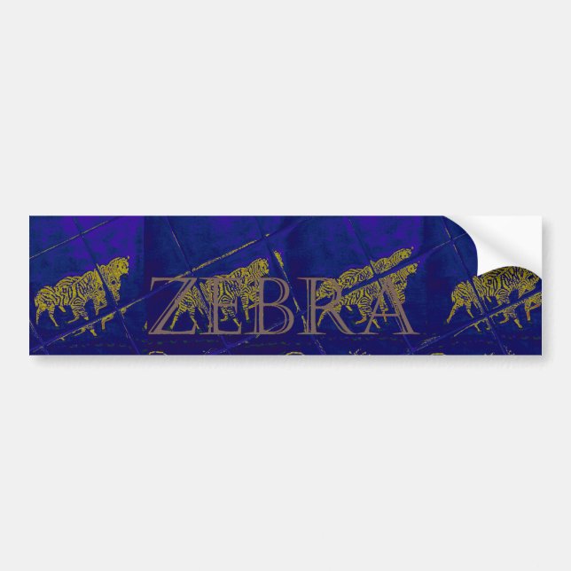 Bumper Sticker Template Car Bumper Sticker (Front)