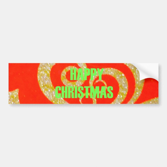 Bumper Sticker Template Car Bumper Sticker (Front)