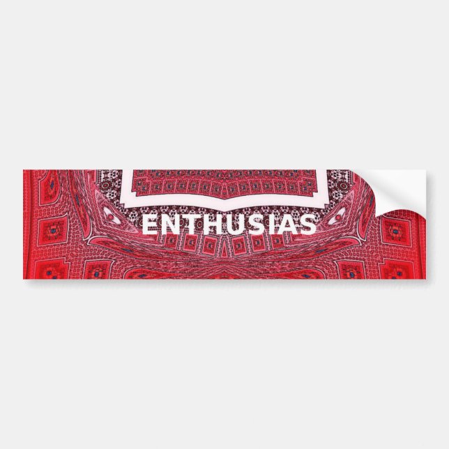 Bumper Sticker Template Car Bumper Sticker (Front)