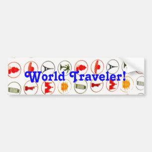 Bumper Sticker Traveller