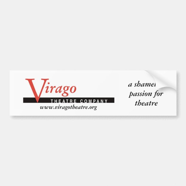Bumper Sticker-Virago logo Sticker (Front)