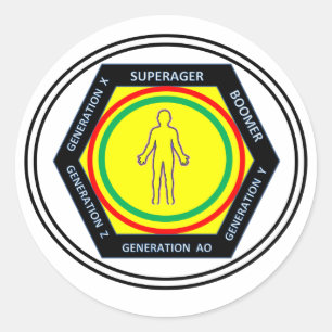 Bumper/window sticker All Generations