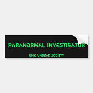 BUMPERSTICKER OHIO UNDEAD BUMPER STICKER