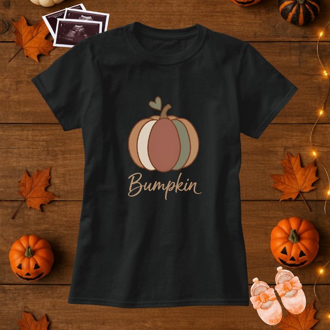 Bumpkin  Cute Pregnancy Halloween T-Shirt (Creator Uploaded)