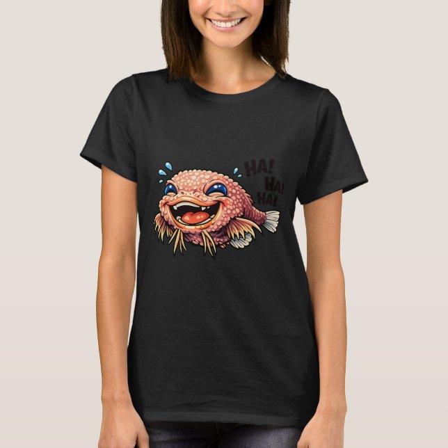 Bumpy Snailfish Shirt Cute Deep Sea Fish Marine Bi (Front)