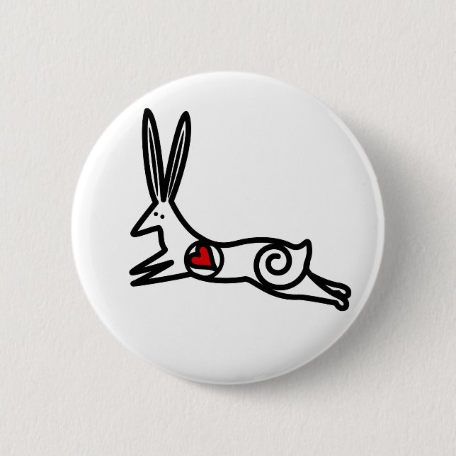 BUN 6 CM ROUND BADGE (Front)