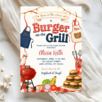 Bun & Burgers Gingham BBQ Coed Baby Shower