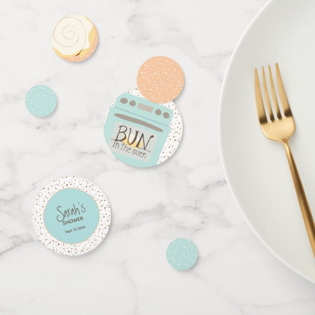 Bun in the Oven Baby Shower Confetti (Group)