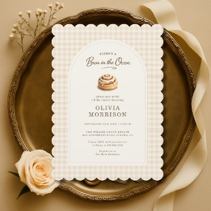 Bun in the Oven Baby Shower Invitation