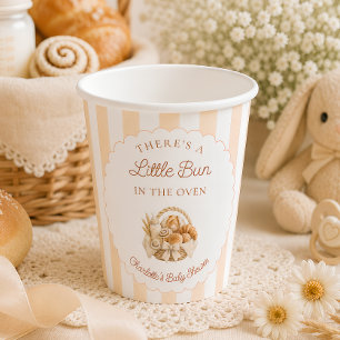Bun in the Oven Baby Shower Paper Cups