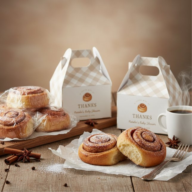 Bun In The Oven Baby Shower Thank You Favour Box (Creator Uploaded)