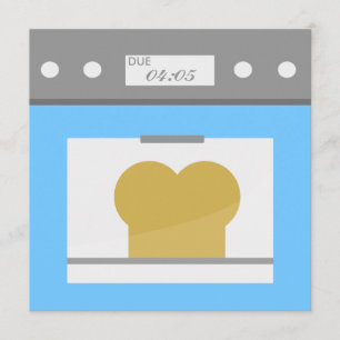 Bun in the Oven Invitation