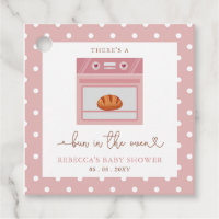 Bun In The Oven Pink Baby Girl Baby Shower
