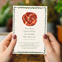 Bun In The Oven Poem Neutral Baby Shower