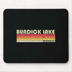 Bun Lake Louisiana Funny Fishing Camping Summer Mouse Pad