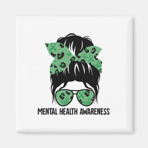 Bun Mental Health Awareness Mental Health Problems Magnet