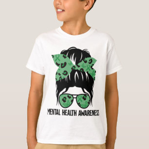 Bun Mental Health Awareness Mental Health Problems T-Shirt