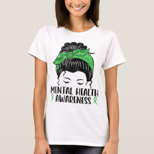 Bun Mental Health Gift Mental Health Awareness  T-Shirt