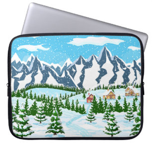 Bunch Flower With Colourful Digital Printing Backg Laptop Sleeve