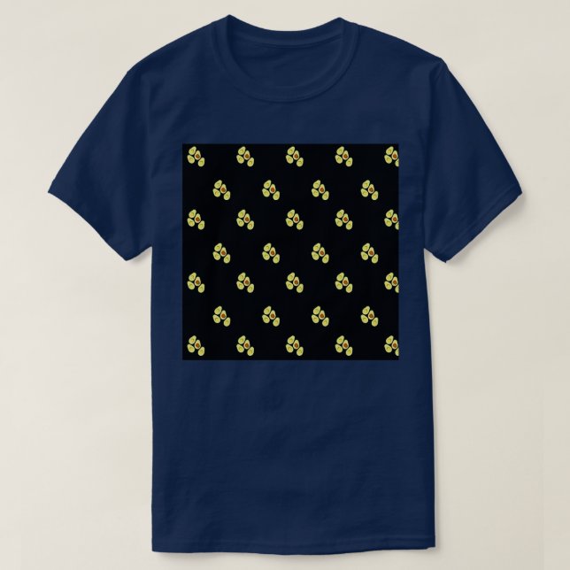 bunch of avocados pattern T-Shirt (Design Front)