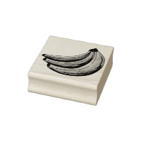 Bunch of Bananas Banana Fruit Foodie Stamp