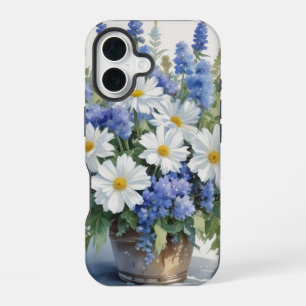 Bunch of Flowers Elegant Watercolor iPhone 16 Case