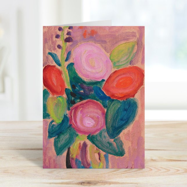 Bunch of Flowers in Vase | von Jawlensky Card (Creator Uploaded)