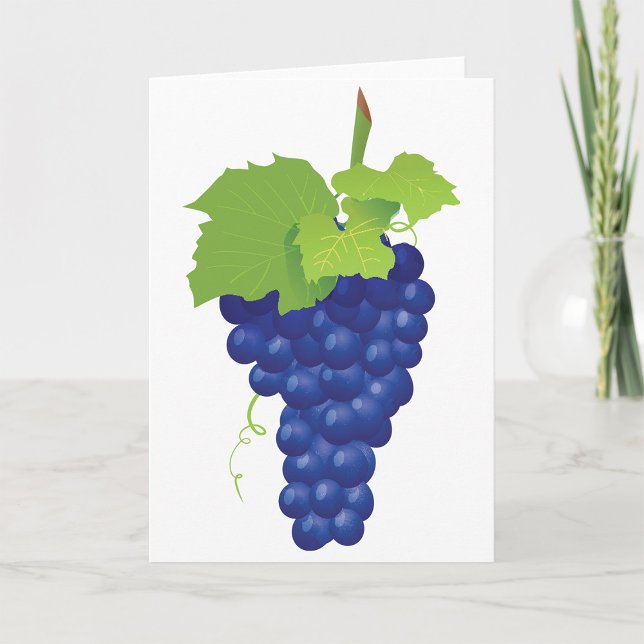 Bunch of Grapes Greeting Cards (Creator Uploaded)