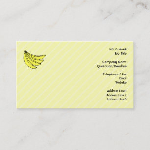 Bunch of Yellow Bananas. Business Card