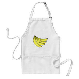 Bunch of Yellow Bananas. Standard Apron