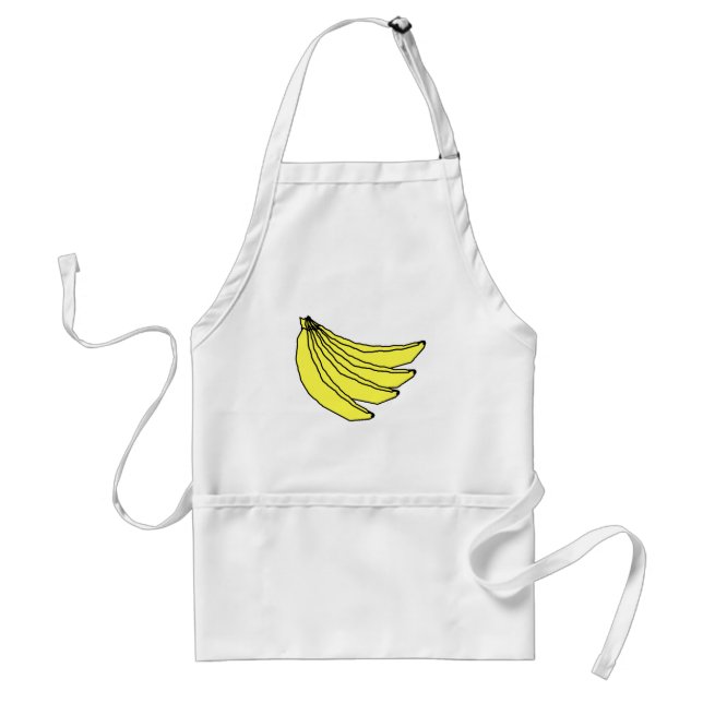 Bunch of Yellow Bananas. Standard Apron (Front)