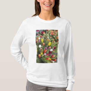 Bunches of colourful tulips T-Shirt