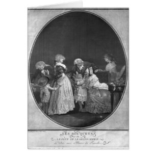 Bunches of flowers or celebrating grandmother