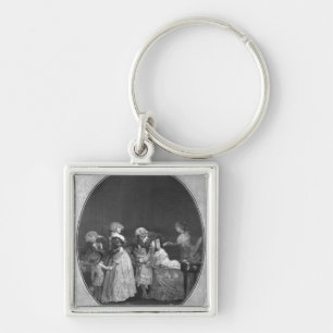 Bunches of flowers or celebrating grandmother key ring