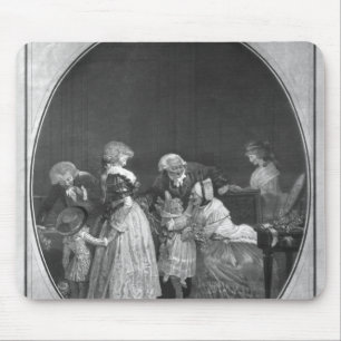 Bunches of flowers or celebrating grandmother mouse pad