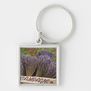 Bunches of lavender for sale, Vence, Provence, Key Ring